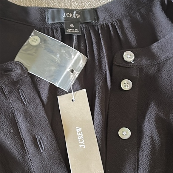 J. CREW DRAPERY PUFF LONG SLEEVE BUTTON UP JUMPSUIT SIZE 6 - Picture 4 of 16